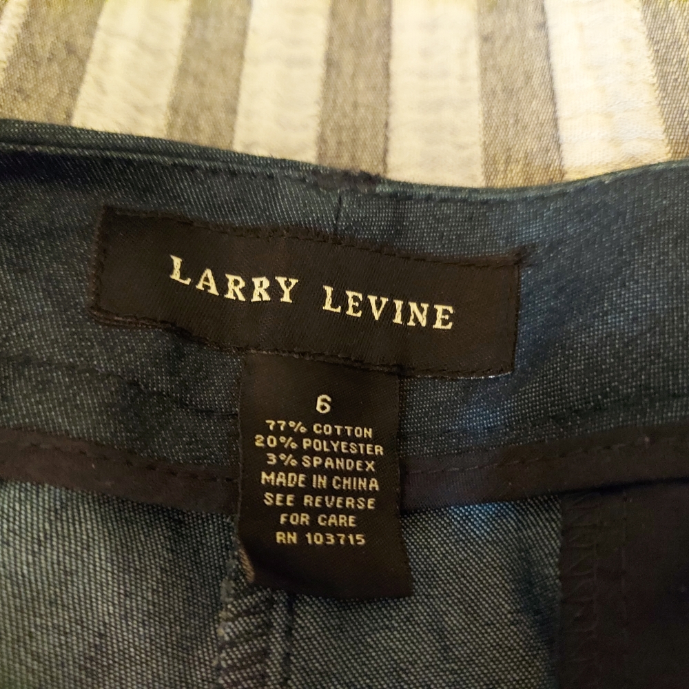 Larry Levine Dark Wash Jeans